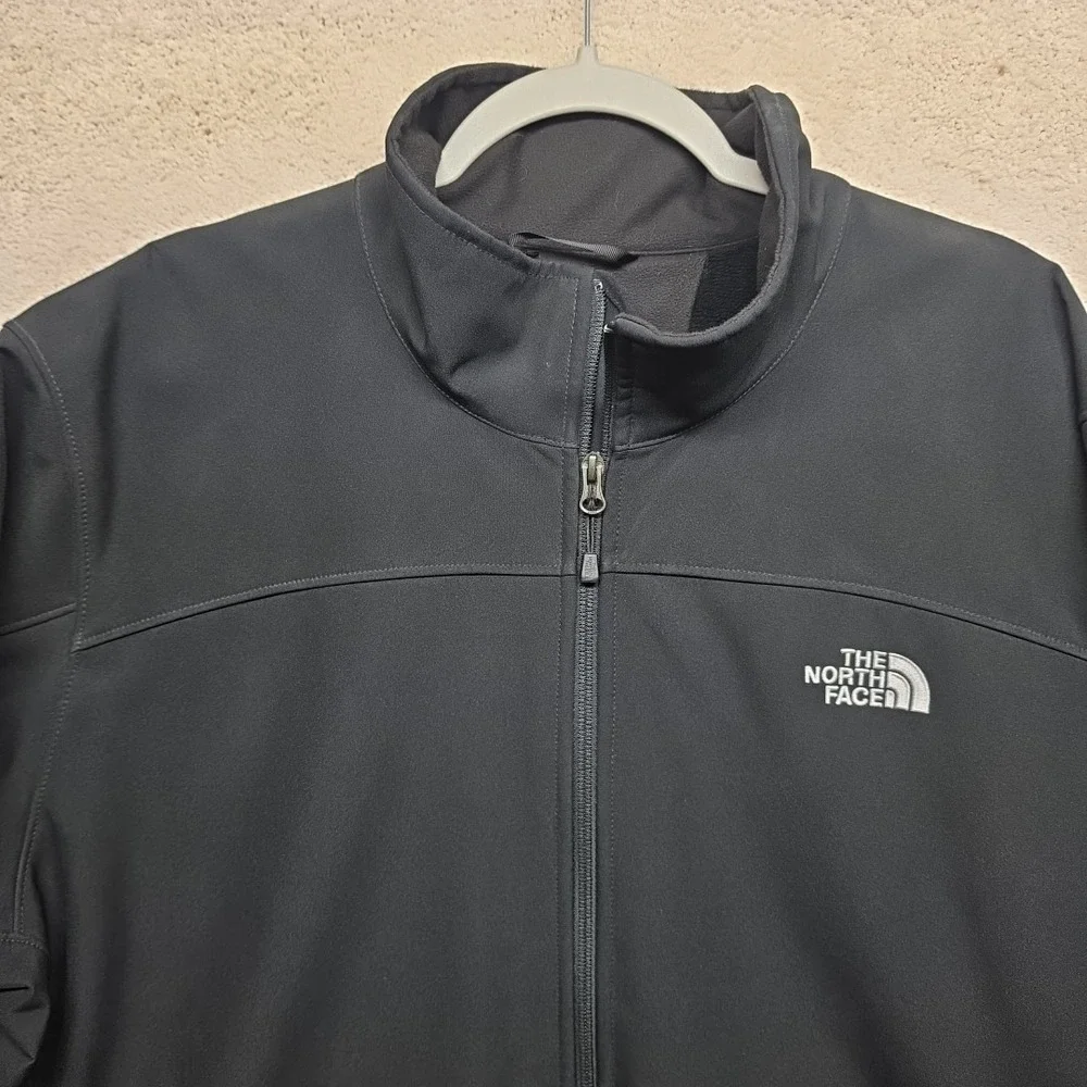The North Face Apex Bionic Softshell Jacket Mens‎ Black Size XXL Full Zip 2012